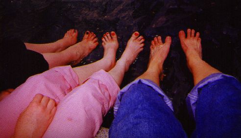What lovely feet we all have!!